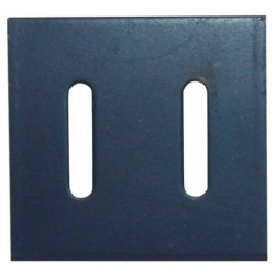 GRATTOIR ACIER 90X96X4 2 LUMIERES 47X9 TYPE MASCHIO M27100539R