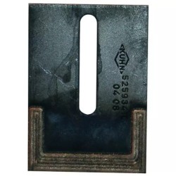 GRATTOIR ACIER REVETU 126X90X4 LUMIERE 60X13 MAXIPACKER ORIGINE KUHN 52593410