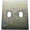 GRATTOIR ACIER 100X90X3 2 LUMIERES 20X11 TYPE SICMA