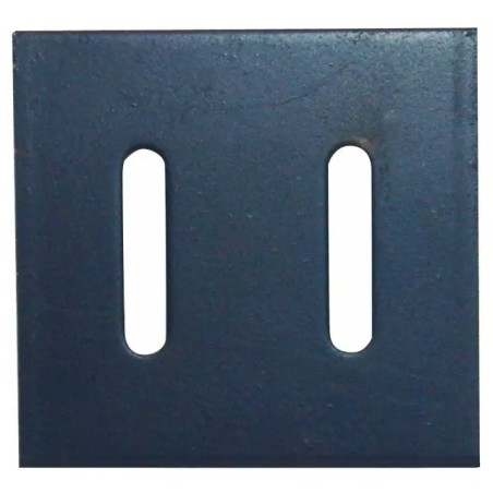 GRATTOIR ACIER 110X96X3 2 LUMIERES 50X9 TYPE MASCHIO 26100667