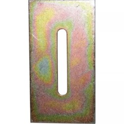 GRATTOIR ACIER 155X80X3 1 LUMIERE 80X11 TYPE PEGORARO 006567 ALPEGO 1308/1