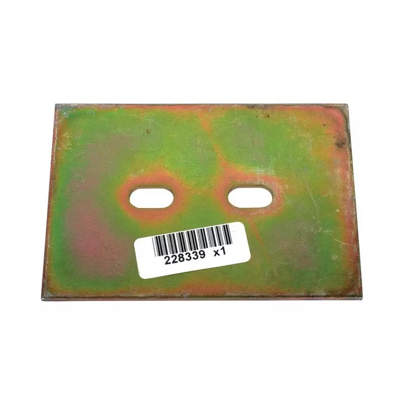 GRATTOIR ACIER 140X100X3 2 LUMIERES 20X10 TYPE LELY 1160640780