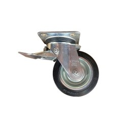 Roulette Pivotante Caoutch.Std - ref. AJD/L-V80R | TP Agri