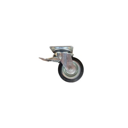 Roulette Pivotante Caoutch.Std - ref. AJD/L-V80R | TP Agri