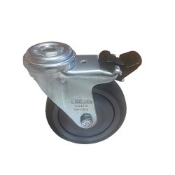 Roulette Appareil Pivotante Trou C - ref. AJD/LRA-TPA75KF-FI | TP Agri
