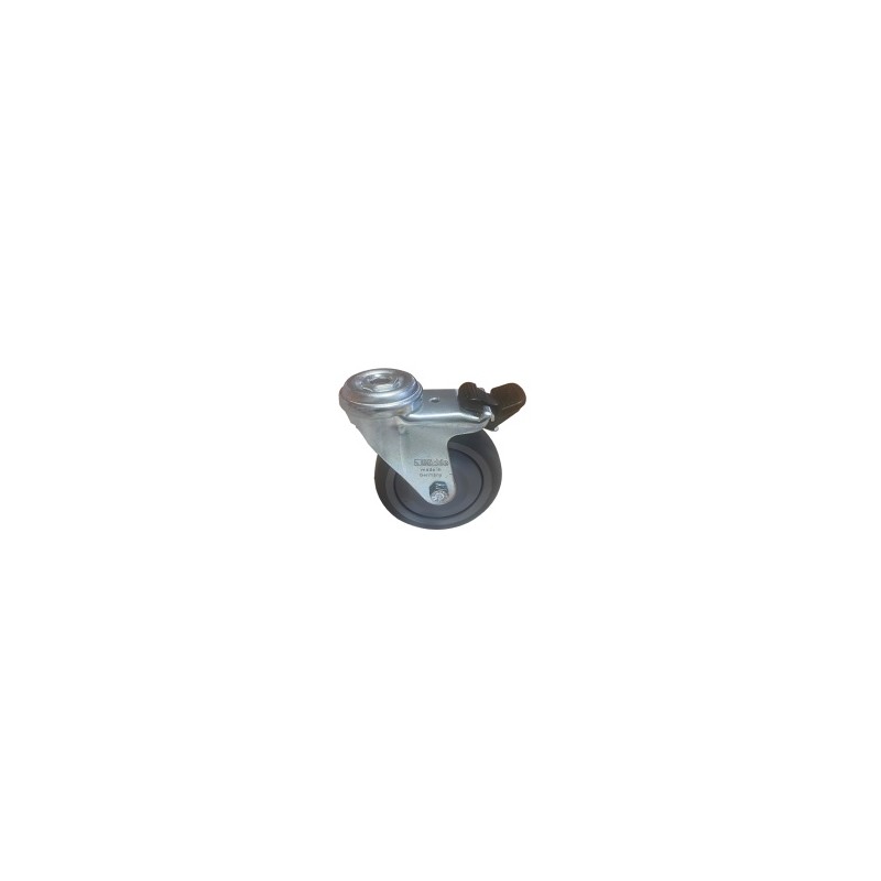Roulette Appareil Pivotante Trou C - ref. AJD/LRA-TPA75KF-FI | TP Agri