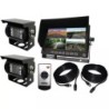 CAMERA DE RECUL HD AVEC MONITEUR 7" QUAD + 2 CAMERAS 100° ID.CAM