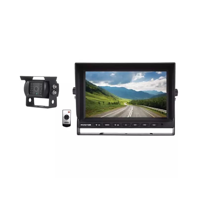 CAMERA DE RECUL 100° AHD AVEC MONITEUR 9" COULEUR ID.CAM