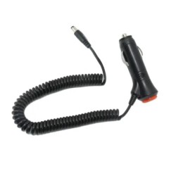 CABLE SPIRALE D'ALIMENTATION AVEC PRISE ALLUME CIGARE POUR CAMERA SANS FIL TECHNI-POWER