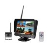 CAMERA DE RECUL 120° SANS FIL AVEC MONITEUR 9" QUAD TECHNI-POWER