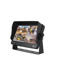 MONITEUR 9" QUAD AHD COULEUR 4 ENTREES CAMERA TECHNI-POWER