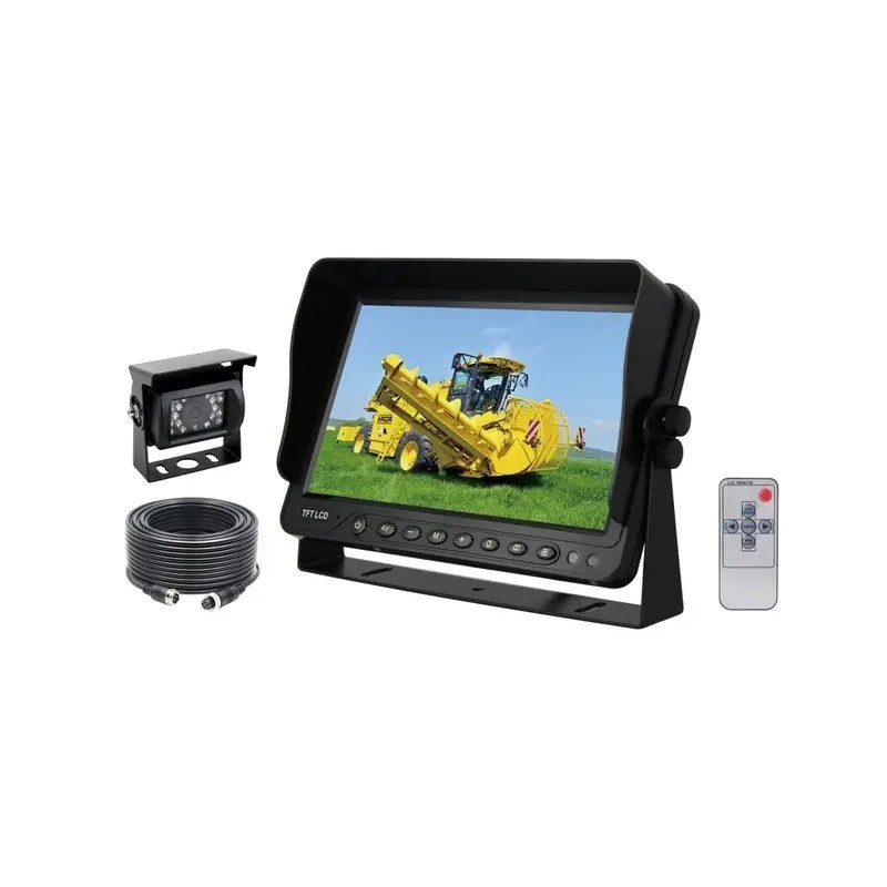 CAMERA DE RECUL 120° AHD AVEC MONITEUR 9" TECHNI-POWER