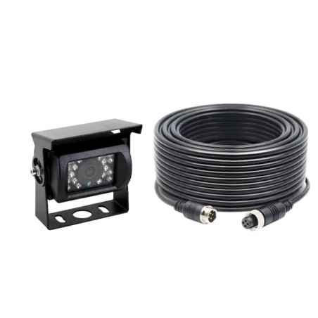 CAMERA DE RECUL 120° AHD AVEC CABLE DE 20M TECHNI-POWER