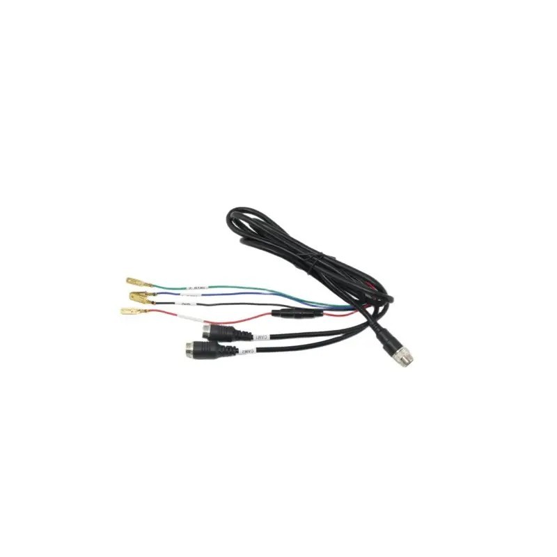 FAISCEAU D'ALIMENTATION POUR  MONITEUR CAMERA DE RECUL 2 CANAUX TECHNI-POWER