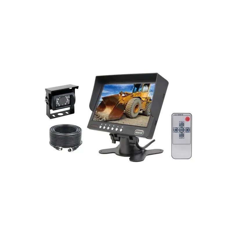 CAMERA DE RECUL 120° AHD AVEC MONITEUR 7" TECHNI-POWER