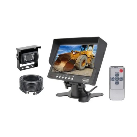 CAMERA DE RECUL 120° AHD AVEC MONITEUR 7" TECHNI-POWER