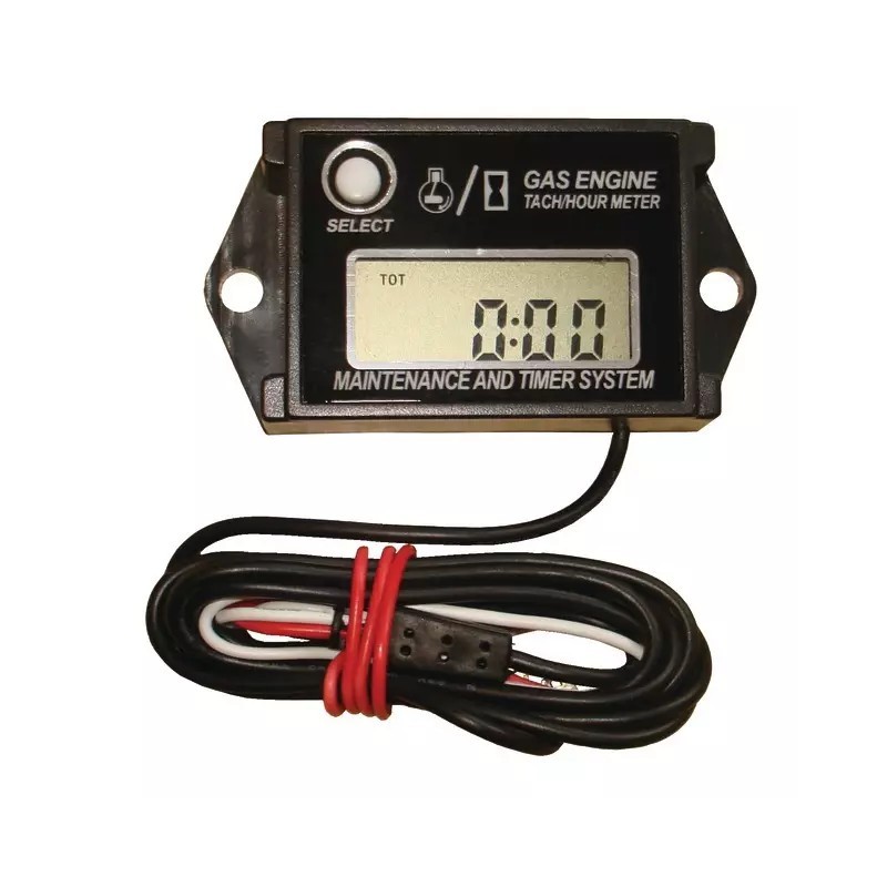 COMPTEUR D'HEURES AVEC COMPTE TOUR POUR 2/4 TEMPS