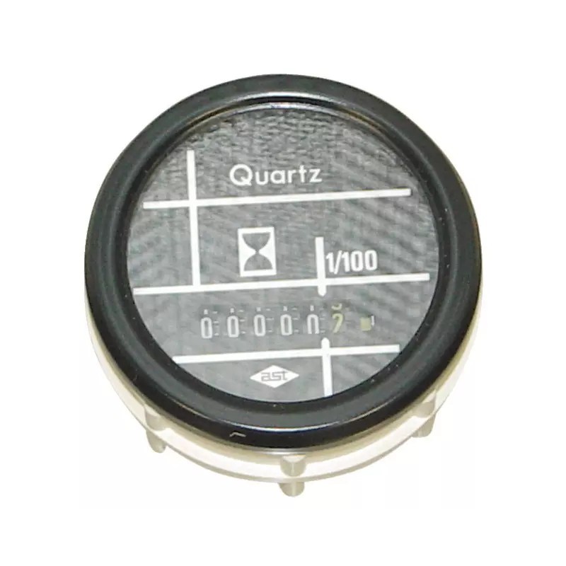 COMPTEUR D'HEURES 12-24V Ø 60 MM AVEC FIXATION