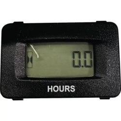 COMPTEUR D'HEURES DIGITAL 12V SENDEC 25X36,5MM