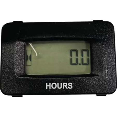COMPTEUR D'HEURES DIGITAL 12V SENDEC 25X36,5MM