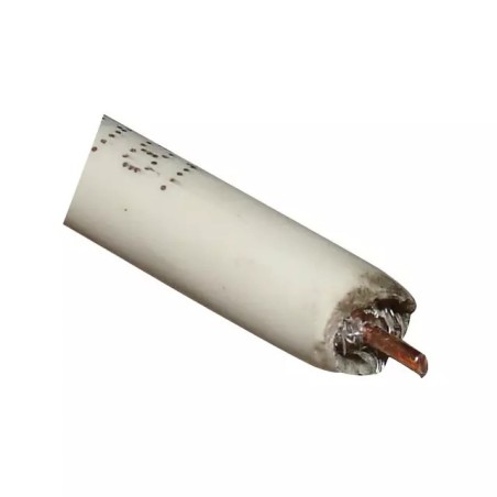 CABLE COAXIAL TV-21 VATCA PH BLANC ROULEAU DE 10M