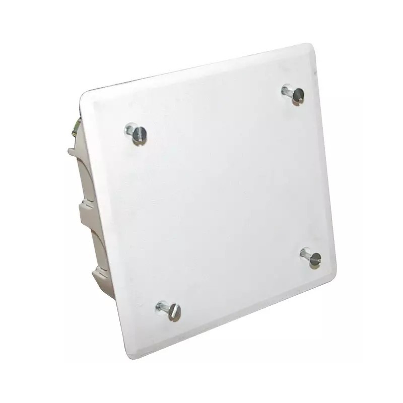 BOITE DE DERIVATION A ENCASTER 92X92 PROFONDEUR 45 MM