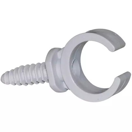 CLIPS AVEC CHEVILLE DIAMETRE 25 SACHET DE 10