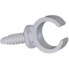 CLIPS AVEC CHEVILLE DIAMETRE 25 SACHET DE 10