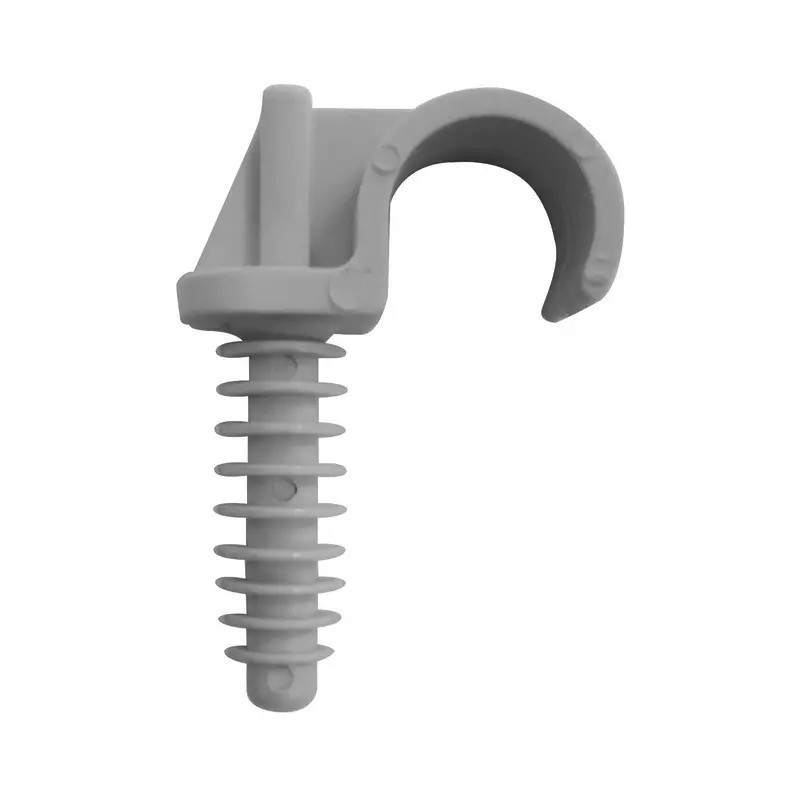 FIXE TUBE GRIS DIAMETRE 16 SACHET DE 10