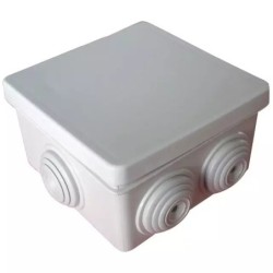 BOITE DE DERIVATION ETANCHE CARREE 80X80X40