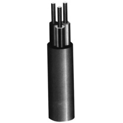 CABLE SOUPLE 3X2,5mm² GRIS HO5VVF ROULEAU DE 10M