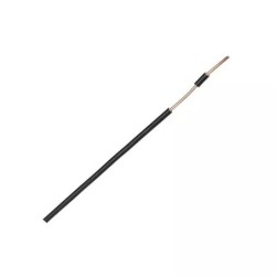 FIL RIGIGE 2,5mm² NOIR H07VU ROULEAU DE 100M