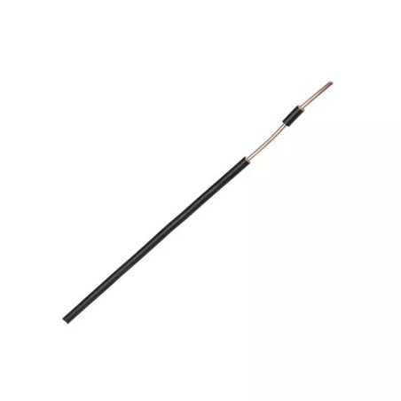 FIL RIGIGE 2,5mm² NOIR H07VU ROULEAU DE 100M