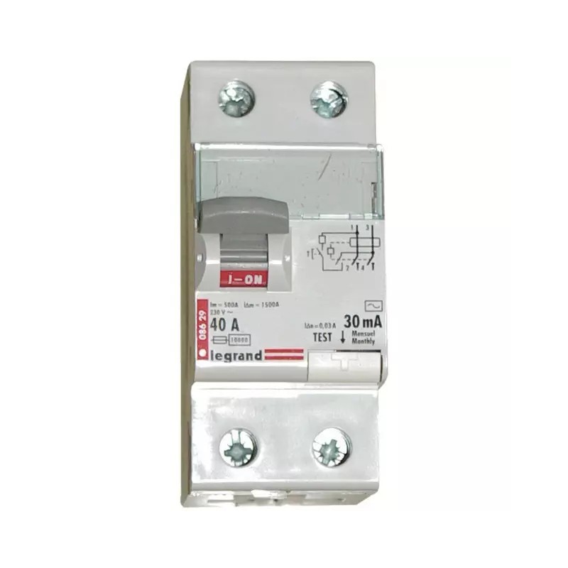 INTERRUPTEUR DIFFERENTIEL BIPOLAIRE 40A 30mA LEGRAND