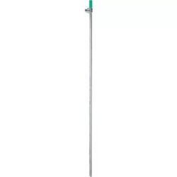 PIQUET DE TERRE 1M GALVA AVEC COSSE RACCORD
