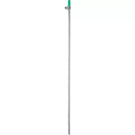 PIQUET DE TERRE 1M GALVA AVEC COSSE RACCORD