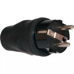 FICHE MALE 16A 230V 2P+T IP44