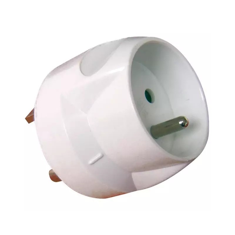 ADAPTATEUR M20A EN F 16A BLANC