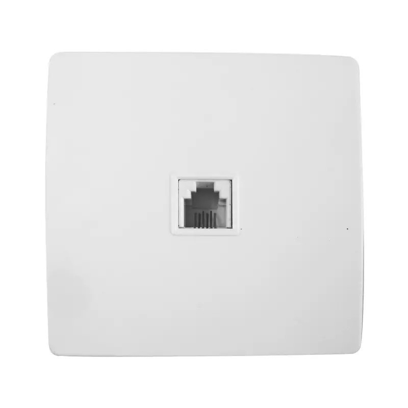 PRISE TELEPHONE RJ 45  VIS + GRIFFES DIWONE  BLANC