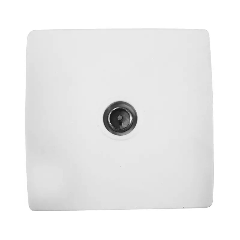 PRISE TV M 9,52 VIS+GRIFFES DIWONE BLANC
