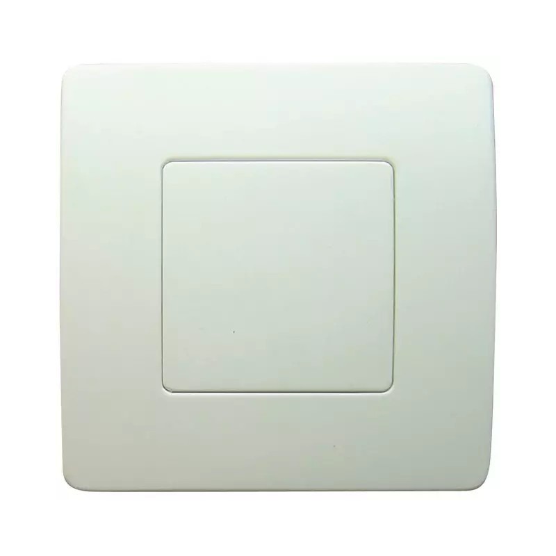PLAQUE CACHE BOITE 75x75 VENUS BLANC