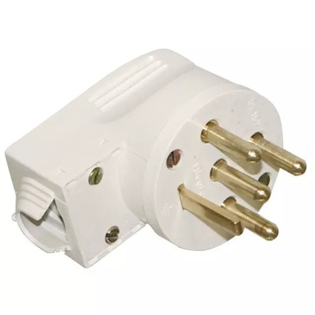 FICHE MALE PLASTIQUE SERRE-CABLE 3P+T+N 20A LEGRAND