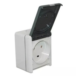 PRISE ETANCHE SAILLIE  2P+T  32A  LEGRAND