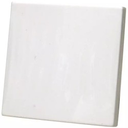BOUTON POUSSOIR MODULE LARGE BLANC SIMPLEA