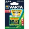 PILE RECHARGEABLE ACCU POWER AAA HR03 800 mah BLISTER DE 4 VARTA