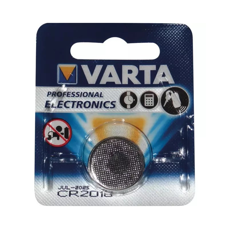 PILE LITHIUM CR2016 3V BLISTER VARTA