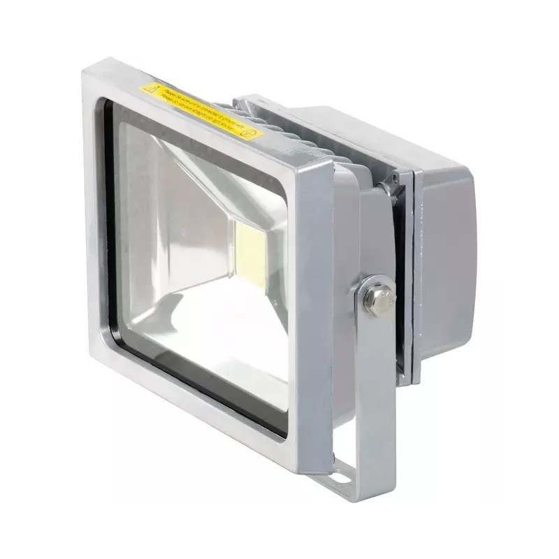 PROJECTEUR ALU LED 220V 20W 1440 LUMENS GRIS