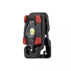 PROJECTEUR ATELIER LED 1000 LUMENS ORIENTABLE 360° AVEC PINCE RECHARGEABLE TECHNI-POWER