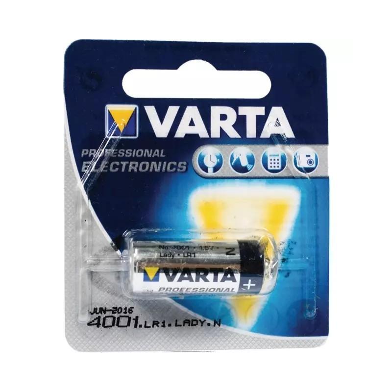 PILE ALCALINE 1,5V N LR1 LADY BLISTER VARTA