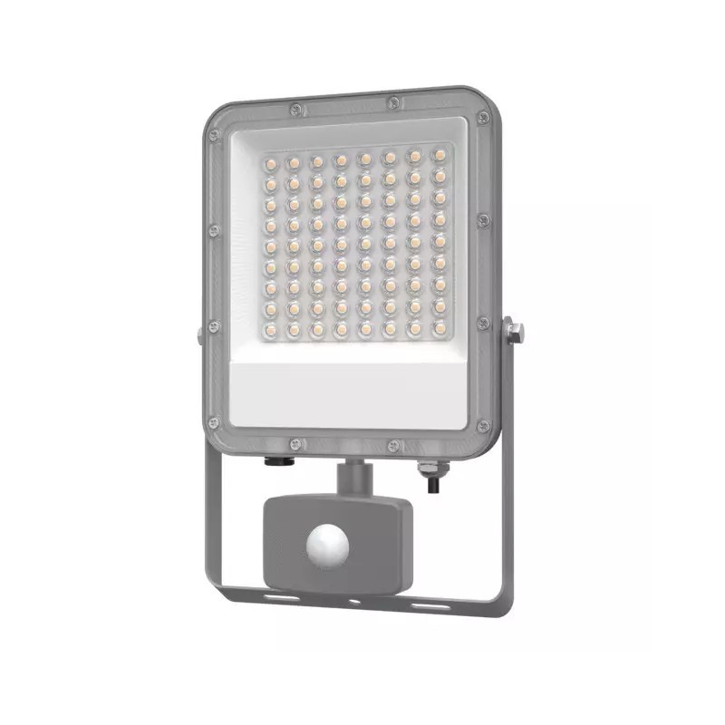 PROJECTEUR EXTERIEUR LED 50W 4500 LUMENS 230V AVEC DETECTEUR TECHNI-POWER